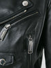 Cropped biker jacket