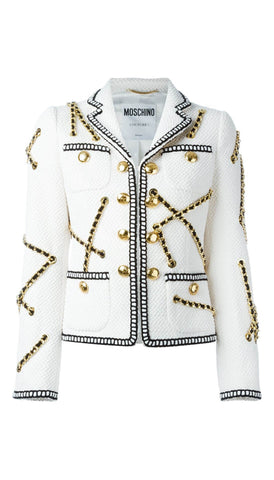 Chain Embellished Jacket