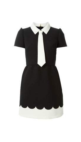 Tie mini dress