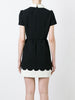 Tie mini dress