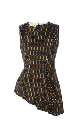Printed asymmetric top