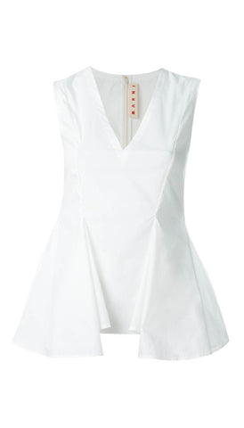 V-neck top