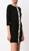 Button knit dress