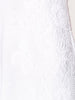 Embroidered knit dress
