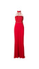 Chain detail gown