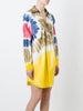 Tie-dye shirt dress