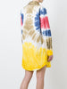 Tie-dye shirt dress
