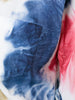 Tie-dye shirt dress