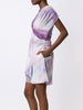 V-neck mini dress