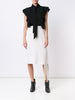 Ruffle detail blouse