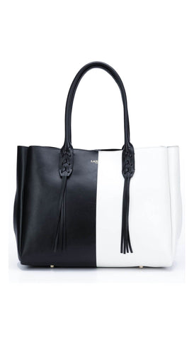 Colour block tote