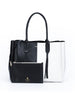 Colour block tote