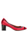 Sketch print pumps