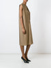 Hook and eye detail dress