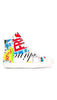 Printed hi-top sneakers