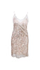 Embroidered woven dress