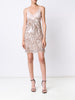 Embroidered woven dress