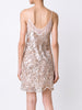 Embroidered woven dress