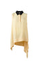 Draped sleeveless blouse