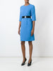 Patch pocket shift dress