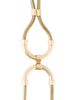 Draped dual necklace