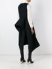 Fluted sleeveless jacket