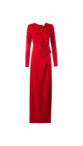 Wrap detail maxi dress