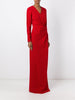 Wrap detail maxi dress