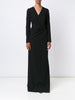 Wrap detail maxi dress