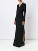 Wrap detail maxi dress