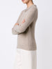 Jewel neck sweater