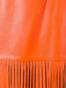 Fringed fitted dress