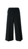 Wide leg cropped trousers