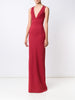 Fitted dual strap gown