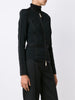 panelled zip jacket
