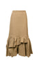Ruched detail pencil skirt