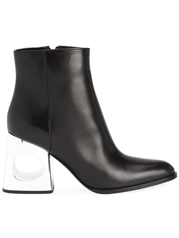cut-out heel boots