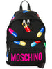 pill print backpack