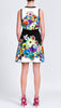 Flower print dress