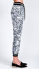 Shopping print trousers