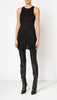 'Tiger' jacquard fringed tank top