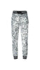 Shopping print trousers