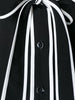 bow detail sleeveless dress