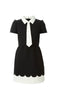Tie mini dress