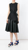 Sleeveless asymmetrical top