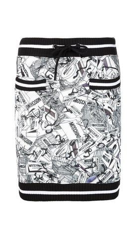 Shopping print Skirt
