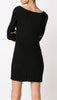 Button knit dress