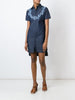 Denim shirt dress