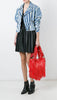 Fringes nappa handbag