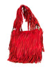 Fringes nappa handbag